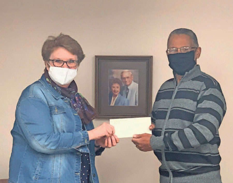 Straker Foundation Presents Donation For Archives Of The People Project