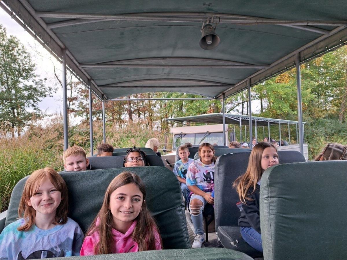 John McIntire 4th Grade To The Wilds - ''We want,'' says President and Executive Director Susan Straker Holdren, ''every student in Muskingum County to start fourth grade excited that this is the year they go on a field trip to the Wilds.''